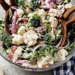 broccoli-cauliflower-salad-with-bacon-(whole30)