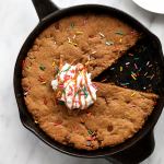 flourless-peanut-butter-skillet-cookie