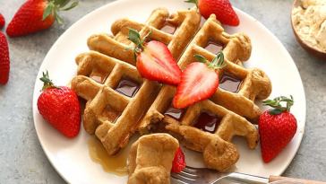 protein-waffles