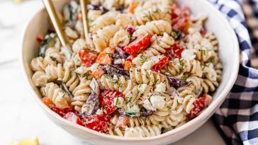 greek-veggie-pasta-salad-(gluten-free)
