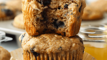 healthy-blueberry-muffins