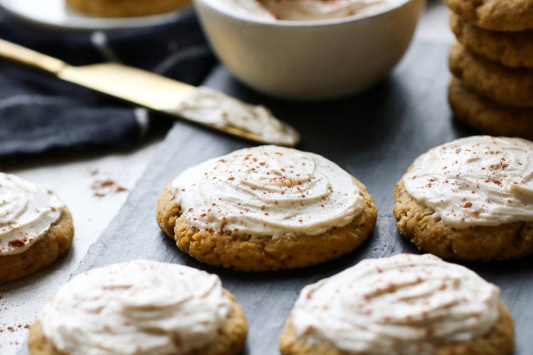 soft-pumpkin-cookies-with-cream-cheese-frosting