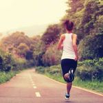 woman running