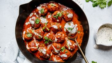 healthy-buffalo-chicken-meatballs