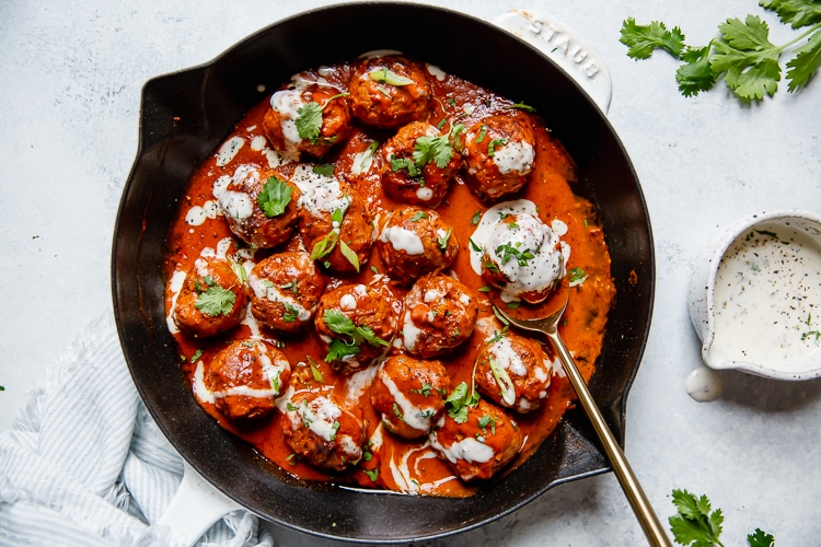 healthy-buffalo-chicken-meatballs