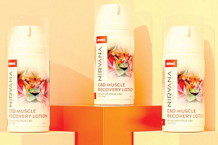 nirvana cbd lotion