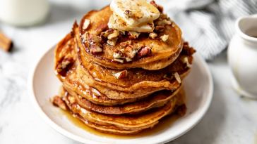 fluffy-sweet-potato-pancakes-(gluten-free)