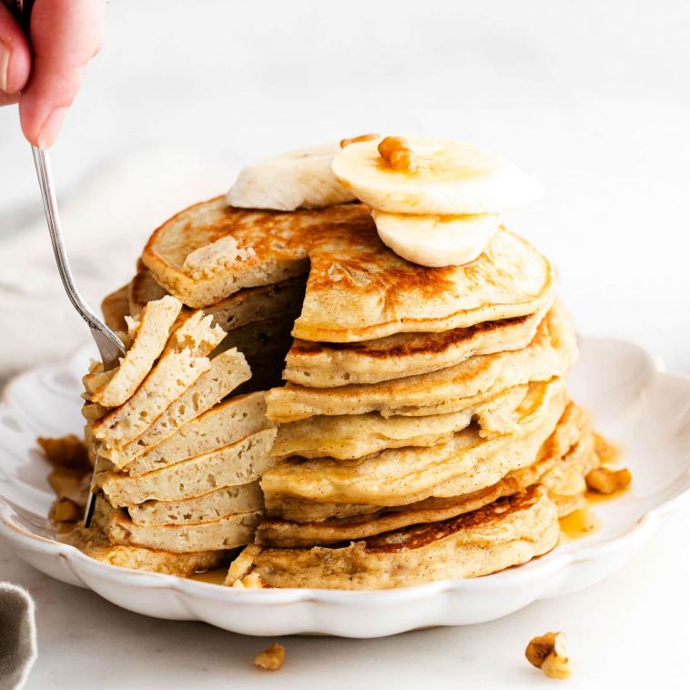 healthy-banana-pancakes