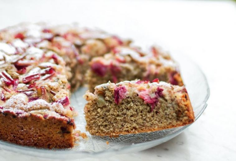 Rhubarb Cake