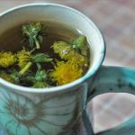 dandelion tea tonic