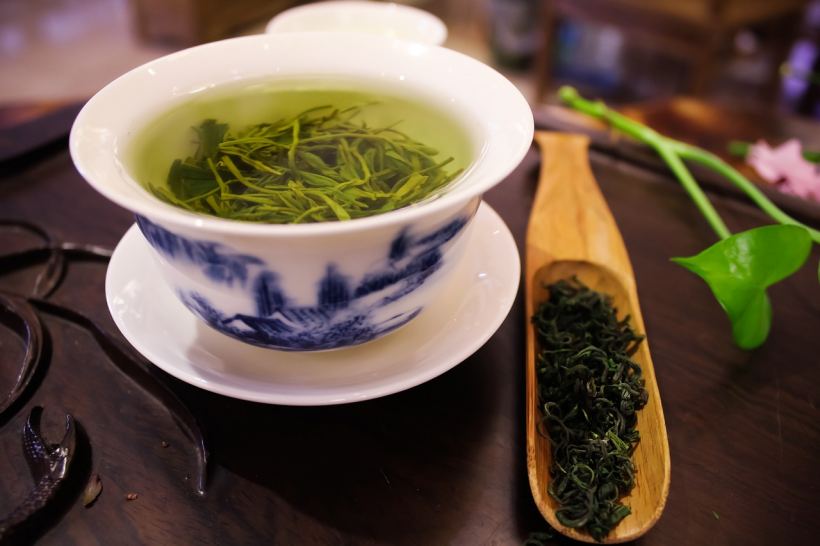cannabis infused green tea