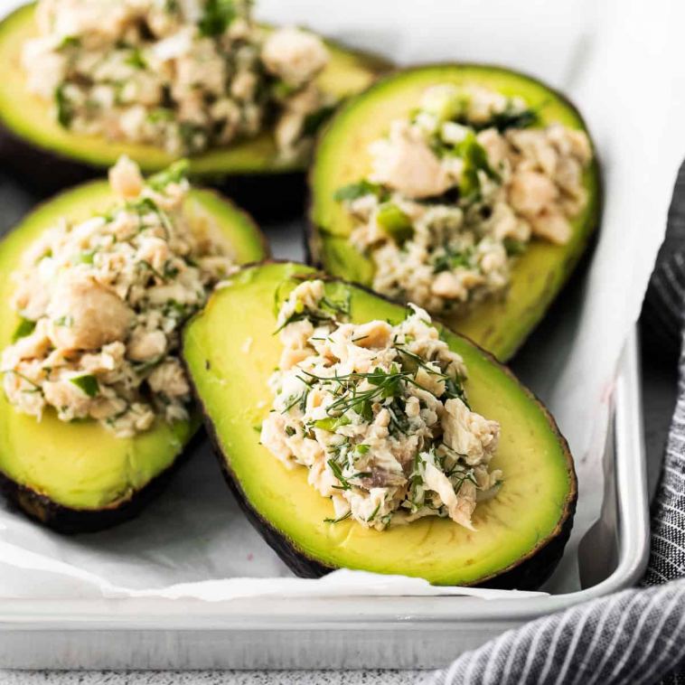 salmon-stuffed-avocados
