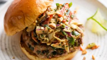 grilled-pork-burgers-with-creamy-thai-inspired-slaw