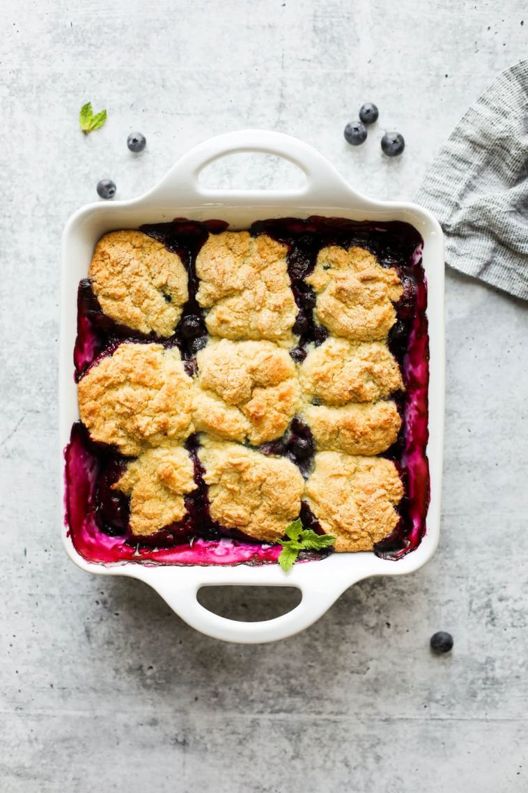 gluten-free-blueberry-cobbler