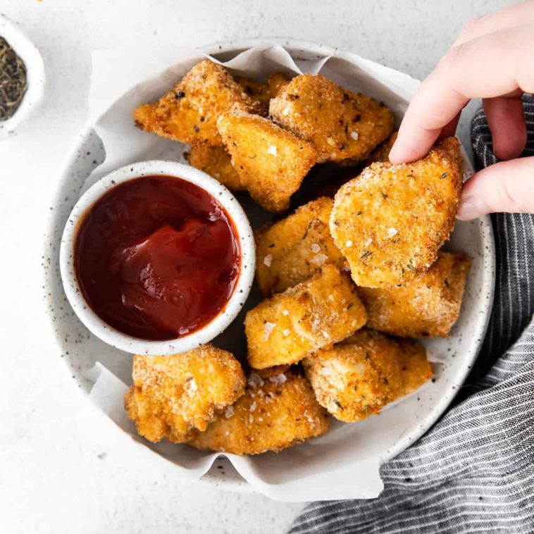 crispy-chicken-nuggets-in-air-fryer