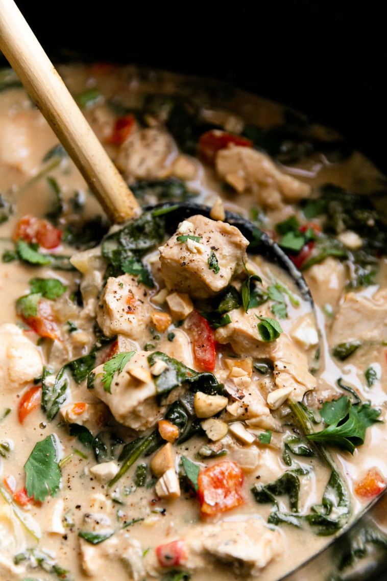 slow-cooker-thai-inspired-peanut-chicken