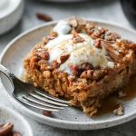easy-gingerbread-baked-oatmeal-with-pears-and-pecans