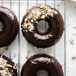 flourless-chocolate-donuts-with-chocolate-icing-(easy-baked-donuts)