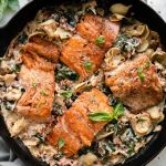 easy-one-skillet-creamy-tuscan-salmon