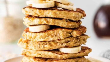 banana-oatmeal-pancakes