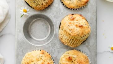 lemon-poppy-seed-muffins-(gluten-free-+-no-refined-sugar)