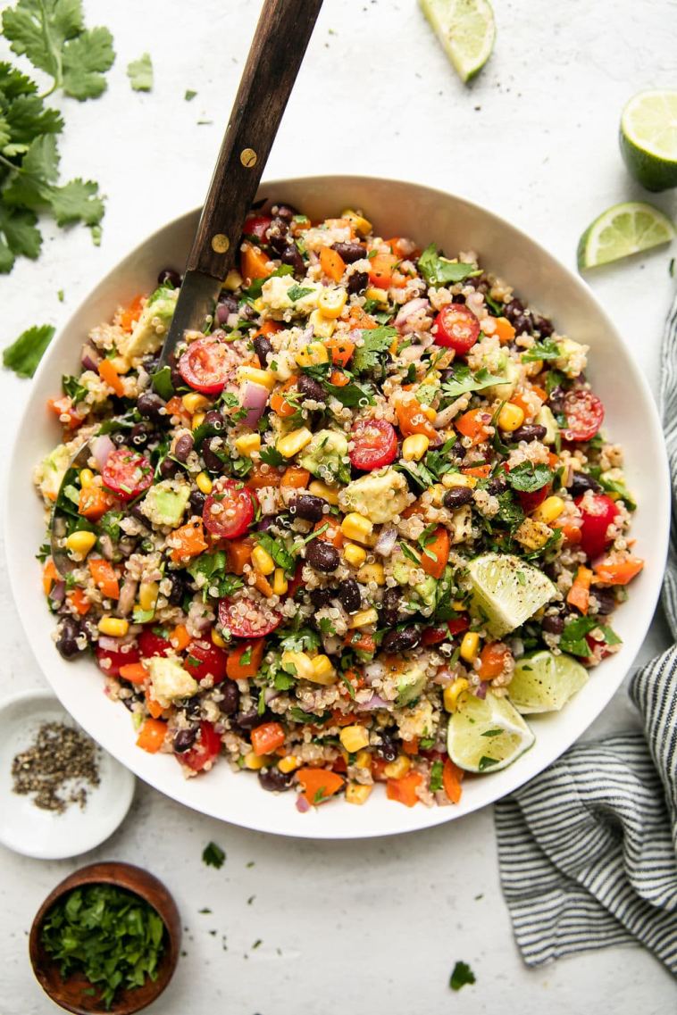 chili-lime-quinoa-black-bean-salad-(vegan-and-gluten-free)