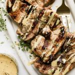 grilled-honey-garlic-pork-chops-with-honey-mustard-sauce