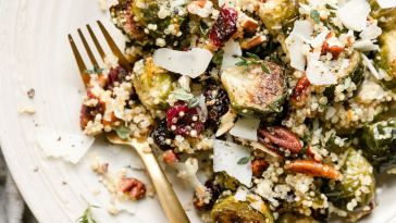 roasted-brussels-sprouts-quinoa-salad-with-cranberries-and-pecans
