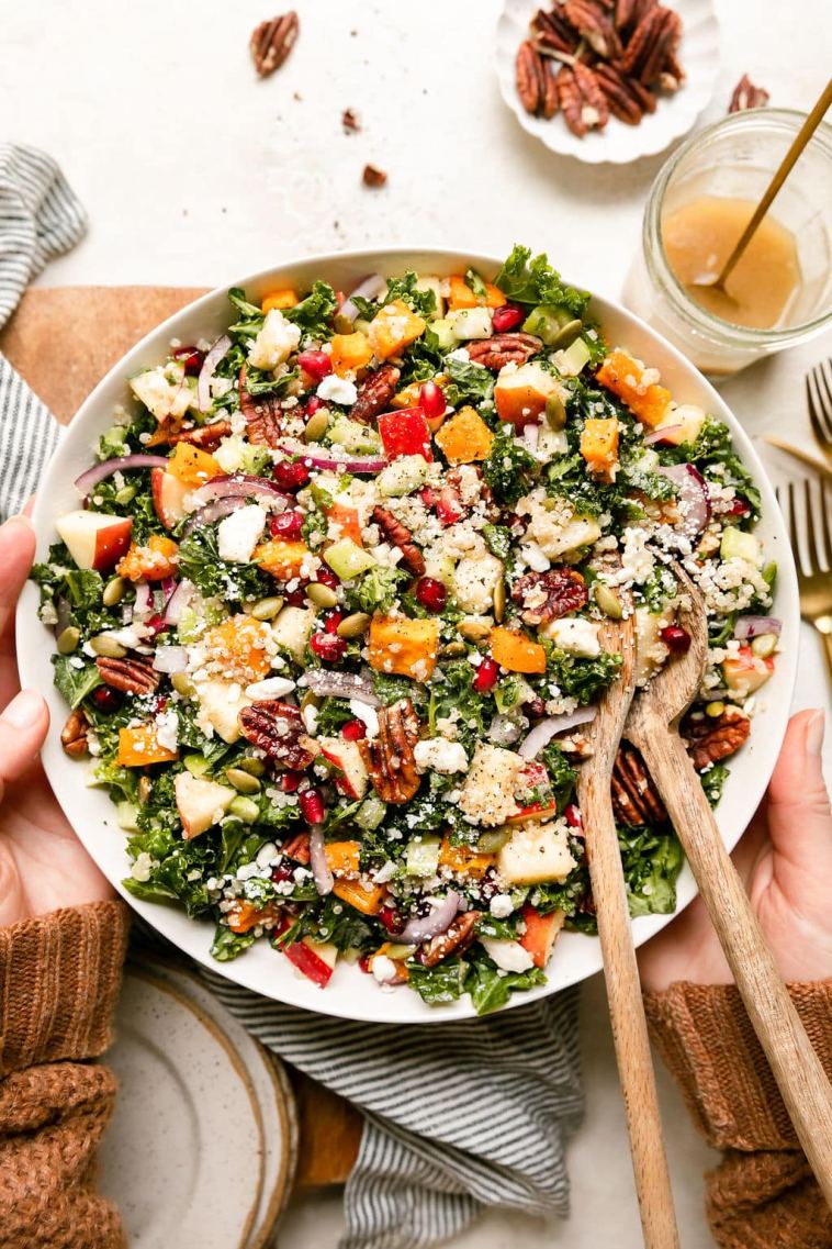 harvest-salad-with-quinoa-and-butternut-squash