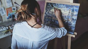 artist painting