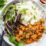 spicy-gochujang-ground-chicken-bowls