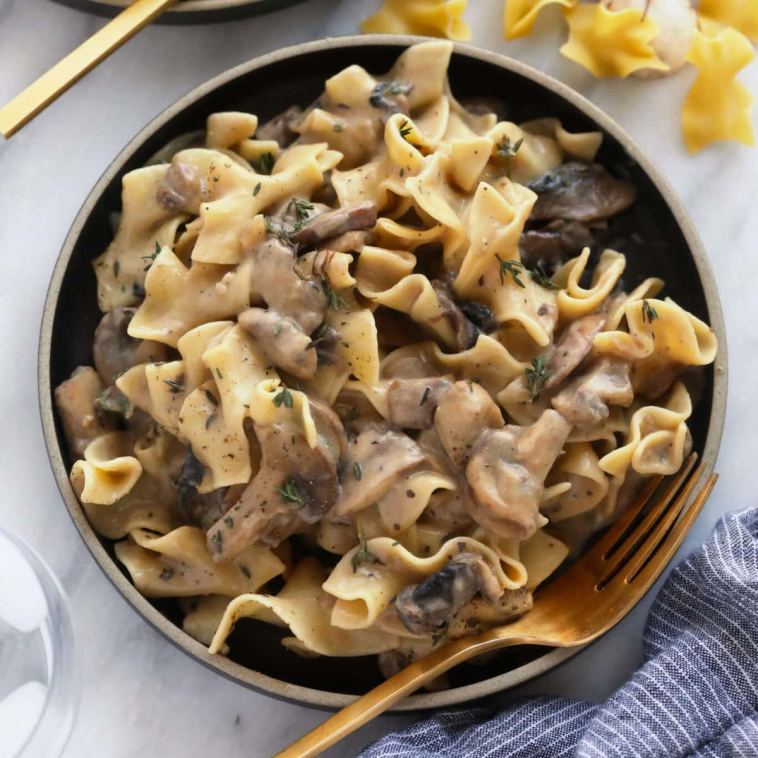 mushroom-stroganoff