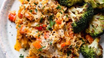 creamy-buffalo-chicken-casserole