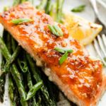 sheet-pan-honey-glazed-salmon-with-asparagus-(30-minute-meal)