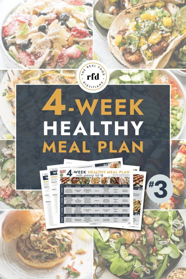 4-Week Healthy Summer Meal Plan With Grocery List | 🥗 the HEALTH King