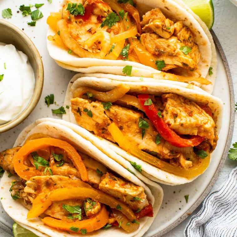 crockpot-chicken-fajitas